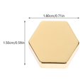 thumbnail image 2 of Miangastore Protective Studs For Bags Gun Metal Alloy 30Pcs 0.2X0.6X0.7In, 2 of 9