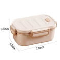 thumbnail image 3 of Clearance! Student And Chilren Lunch Box, 1000 ML 3-Compartment 2 Layer Bento Lunch Box For Kids, Lunch Containers For Adults Come, Leak Proof, Microwaveable Feature Browsing History Sale&Deal #86, 3 of 7