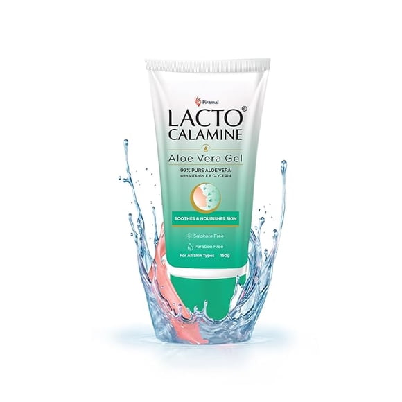 Lacto Calamine Aloe Vera Gel For Face | 150g | Moisturizer For Face