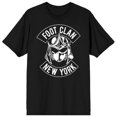 thumbnail image 3 of Les Tortues Ninja T-Shirt Noir à Logo du Clan des Pieds New York, 3 of 4