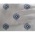 thumbnail image 4 of oneOone Georgette Viscose Fabric Circle Ikat Decor Fabric Printed BTY 42 Inch Wide, 4 of 4