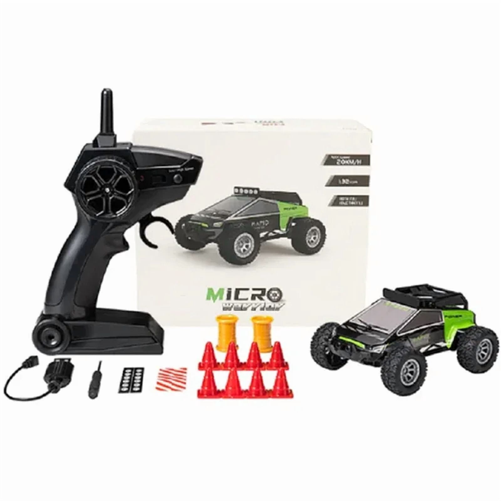 Funtogether Remote Control Toy Car 1:32 Scale - High Speed Off Road Drift RC Car 2.4GHz for Kids Boys, All Terrain Vehicle Gift for Children