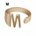 thumbnail image 1 of CUITING Bague Mode Ajustable Initiale Alphabet Lettre A-Z Bagues pour Femmes Bijoux-Argent C, 1 of 9