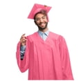thumbnail image 3 of Kcodviy Adulte Unisexe Bachelier Collation des Grades Coat Plus Ensemble de Robe Collège et Dames Imperméable avec Capuche Grande Taille Robe de Secondaire avec Nom Grande Taille Vêtements Casquette et Gland, 3 of 9