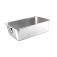 thumbnail image 3 of Open Top Pet Cat Kitten Potty Toilet Stainless Steel Large Modern 50cmx35cmx10cm, 3 of 8
