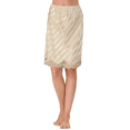 thumbnail image 1 of Gemsli Womens Shadow Cling Free Tone on Tone Striped Half Slip with Novelty Lace, 1 of 1