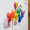 thumbnail image 3 of Magnetic Clips Heavy Duty 6 Magnetic Metal Clips, Candy Colored Memo Clips, Student Information Office Bill Storage Clips, Refrigerator Information Magnetic Clips Magnet Clips Heavy Duty, 3 of 6