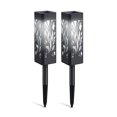 thumbnail image 1 of Birdeem 2Pcs Hollowed Out Solar Meadow Lights, Leaf Hollowed Out Solar Meadow Lights, Ground Inserted Lights, Add Gloss To the Courtyard,Warm and White Light, 1 of 1