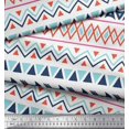thumbnail image 2 of Soimoi Modal Satin Fabric Geometric African Decor Fabric Printed Yard 42 Inch Wide, 2 of 3