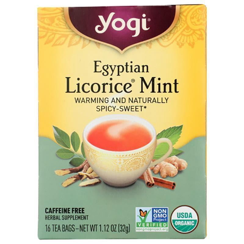 Yogi Tea - Egyptian Licorice Mint, 16 Bags, 1.1 oz