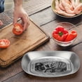 thumbnail image 3 of Outdoor Vintage Dining American Tinplate Fruit Tray Camping Tableware Snack Cake Barbecue Tableware Embossed Tinplate, 3 of 4