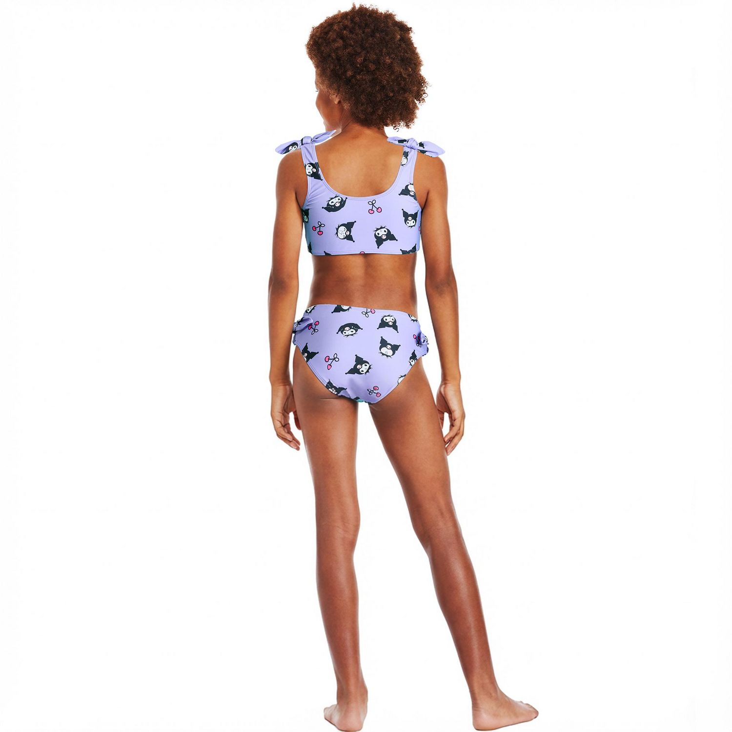 Kuromi Girls' Two Piece Swim Set