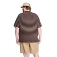 thumbnail image 3 of T-shirt ample à rayures George Plus pour hommes, 3 of 6