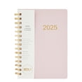 thumbnail image 2 of Meitianfacai Bloc-Notes Calendrier 2025 Calendrier Anglais Calendrier A5 Ce Livre à Spirale, Rose, 2 of 6