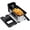 Contrôle Tactile Silver-Smart, variante sur Costway Friteuse Électrique de 3,2 Pintes avec Panier, Écran Tactile DEL 1700 W et 6 Préréglages, Minuterie Noire