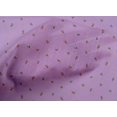 thumbnail image 4 of oneOone Tissu en Voile de Coton Biologique Imprimé Feuilles & Roses au Mètre 42 Pouces de Large, 4 of 4