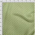 thumbnail image 4 of oneOone Rayon Light Green Fabric Stripes Craft Projects Decor Fabric Printed By The Yard 56 Inch Wide, 4 of 5