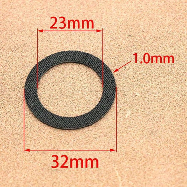 Plaquettes de Frein pour Moulinet de Pêche 1 mm, Rondelle de Retenue en Fibre de Carbone, Rondelles de Roue de Pêche pour Moulinet de Lancer d'Appâts, Accessoires de Moulinet de Pêche Extérieur