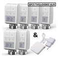 thumbnail image 1 of 3.0 Smart WIFI Thermostatic Radiator Valve Actuator TRV Programmable Temperature Controller ,Easy to Install, 1 of 7