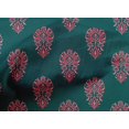 thumbnail image 4 of oneOone Cotton Cambric Fabric Floral Block Print Sewing Fabric BTY 56 Inch Wide, 4 of 4
