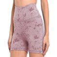 thumbnail image 5 of Women Biker Shorts with Pockets Yoga Workout Athletic Running Tummy Control Shorts, 5 of 5