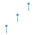 thumbnail image 2 of relayinert Decorative Spice Shaker For Multi-functional Kitchen Tools Spice Container Spice Storage Interesting Blue One hole 3Set, 2 of 6