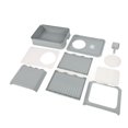 thumbnail image 2 of Kitten Toilet, Fully Enclosed Cat Litter Box Easy Cleaning  for Indoor, 2 of 7