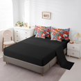 thumbnail image 3 of YST 7 Piece Groovy Flower Comforter Set, Full Size, Retro Aesthetics Floral Bedding, 3 of 5