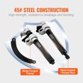 thumbnail image 4 of VEVOR Coil Spring Compressor Tool, 2 pcs Heavy Duty Macpherson Strut Spring Compressor Set, 2646 lbs Strut Spring Compressor with Safety Bracket and Carrying Case, for Car Truck ATV UTV, 4 of 9