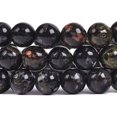 thumbnail image 2 of Bracelet Extensible Unisexe en Perles Rondes de 8 mm avec Pierre Précieuse de Jaspe Fleur de Prunier Naturel, 2 of 2