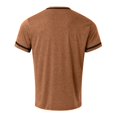thumbnail image 3 of BOBOGOJP T Shirts pour Homme Basique Col Rond Manches Courtes T-Shirt Tee (Brun,m), 3 of 5