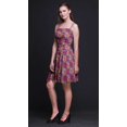 thumbnail image 4 of Bimba Robe Soleil d'Été Sans Manches Mini Fluide à Bretelles pour Femme à Imprimé Floral Robe à Imprimé Floral-Xx-Grand, 4 of 5