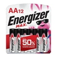 thumbnail image 2 of Energizer MAX AA Batteries (12 Pack), Double A Alkaline Batteries, 2 of 4