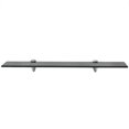 thumbnail image 2 of vidaXL Floating Shelves 2 pcs Glass 60x20 cm 8 mm, 2 of 4