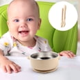 thumbnail image 3 of Bol en Acier Inoxydable Ensemble de Vaisselle pour Enfants Bol Silicone de Qualité Alimentaire Bol Alimentaire Doublé en Acier Inoxydable Ensemble de Trois Pièces Silicone de Qualité Alimentaire, 3 of 5