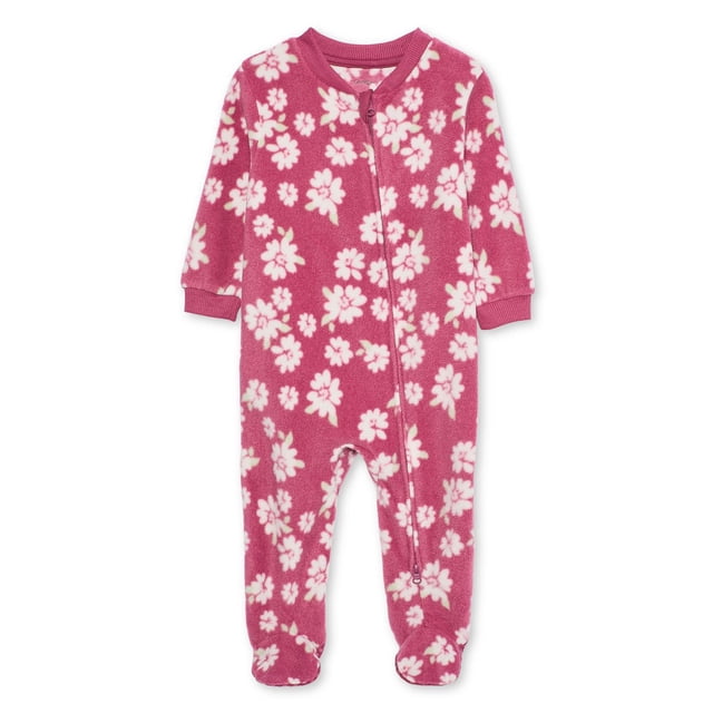 George Baby Girls' Micro Fleece Sleeper