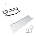 thumbnail image 1 of VEVOR Drag Harrow, 6 ft Tow-Behind Driveway Grader with Chain Harrow, Adjustable Width & 80lbs Load Capacity, Heavy Duty Lawn Leveling Rake, 1 of 9