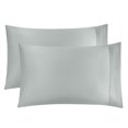 thumbnail image 1 of Unique Bargains 100% Long-Staple Combed Cotton Embroidered Pillow Cases Pillowcase, 1 of 8