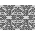 thumbnail image 1 of Ahgly Company Machine Washable Indoor Rectangle Transitional Silver Gray Area Rugs, 3' x 5', 1 of 7