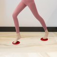thumbnail image 4 of Siruishop 2Pcs Exercise Core Sliders Compact Fitness Sliders for Pilates Yoga Home Gym Red, 4 of 5
