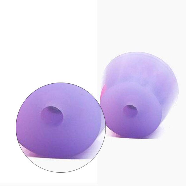 VONKY 2x Inline Skates Roller Brakes Block Non-Slip Safety Stopper Purple