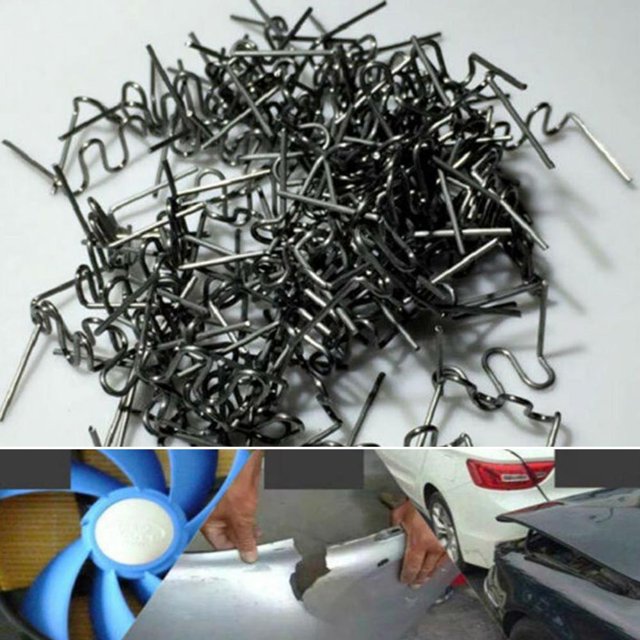 400pcs Hot Stapler Staples For Plastic Welder Tool Car Damaged Bumper Repair Kit