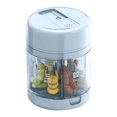 thumbnail image 2 of Meitianfacai Portable Packaging Dispenser Three Meals A Daymini Reminder Box, Blue, 2 of 9