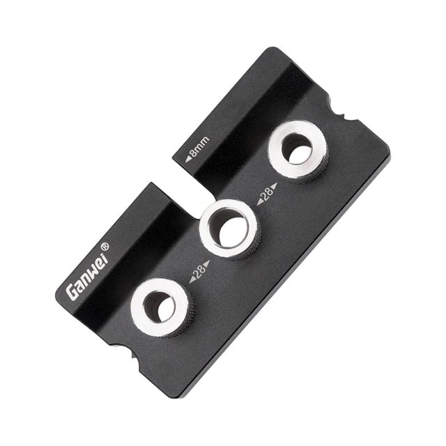 Adjustable Doweling Jig Drill Punch Locator 3 in 1 Doweling Stainless Steel Punch Kit Tool
