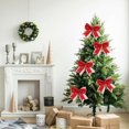 thumbnail image 3 of SDNall Christmas Tree Decorations, Christmas Tree ornaments, New Christmas Double Layered Bow Christmas Tree Decoration Small Bow Festival Gift Box Packaging Bow Accessories, 3 of 5