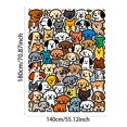 thumbnail image 2 of ERK 1Pcs Soft And Warm All Season Bed Blanket For Home And Travel Cozy Comfort Throw, 2 of 5