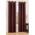 thumbnail image 1 of Sasha Faux Silk Curtain Panel, 1 of 1
