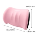 thumbnail image 3 of EGNMCR Car Gadgets Gifts, Car Accessories High Density Memory Sponge Cushion For Car Lumbar Support Universal Pressure Reducing Vehicle Support For All Seasons Driving lumbar support, 3 of 9