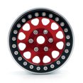 thumbnail image 2 of Moobody Aluminum Alloy Wheel Rim Beadlock Wheel Rims Hub 4pcs Replacement for 1/10 TRX4 Axial SCX10 90046 SCX10 III AXI03007 AXI03003 RC Car, 2 of 7