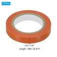 thumbnail image 2 of Unique Bargains 32.8Ft Tennis Racket Badminton Racquet Grip Finishing Tapes, Orange 6 Pack, 2 of 5